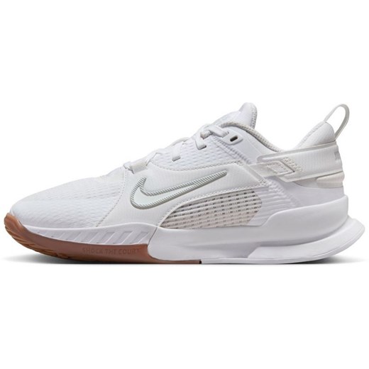 Białe buty sportowe dziecięce Nike wiązane