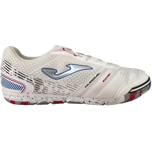 Buty piłkarskie Joma Mundial 2302 Indoor M MUNW2302IN białe białe ze sklepu ButyModne.pl w kategorii Buty sportowe męskie - zdjęcie 178404179