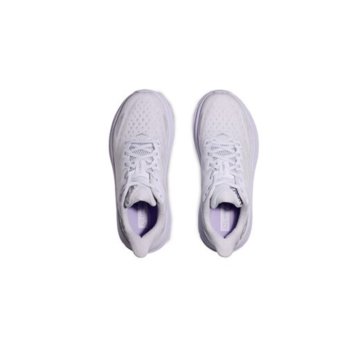 Buty sportowe damskie do biegania białe sznurowane na wiosnę płaskie 