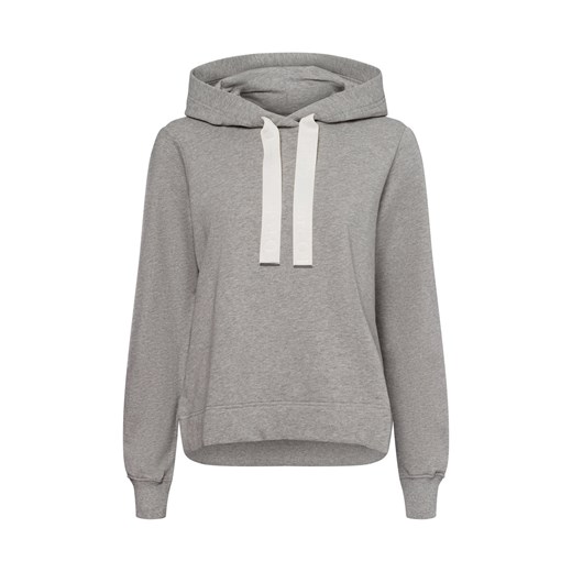 Marc O'Polo Damski sweter z kapturem Kobiety Bawełna szary jednolity ze sklepu vangraaf w kategorii Bluzy damskie - zdjęcie 178406729