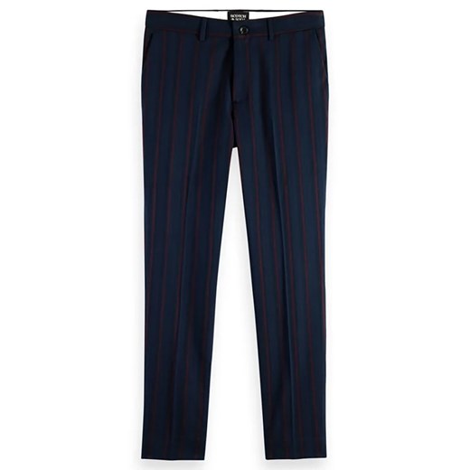 Scotch &amp; Soda Spodnie chino w kolorze granatowo-borodwym ze sklepu Limango Polska w kategorii Spodnie męskie - zdjęcie 178409219