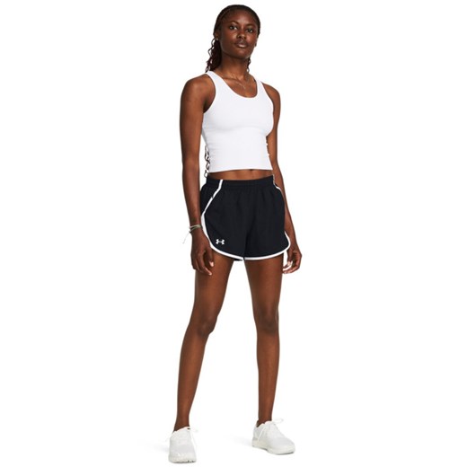 Damskie spodenki do biegania Under Armour UA Fly By 3\'\' Shorts - czarne ze sklepu Sportstylestory.com w kategorii Szorty - zdjęcie 178409538