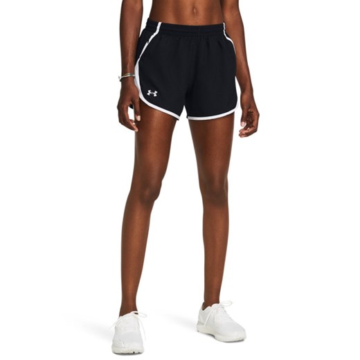 Damskie spodenki do biegania Under Armour UA Fly By 3\'\' Shorts - czarne ze sklepu Sportstylestory.com w kategorii Szorty - zdjęcie 178409539