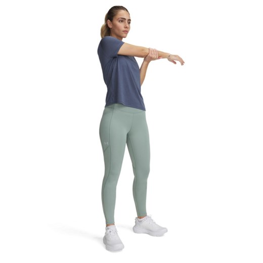 Spodnie damskie Under Armour zielone sportowe