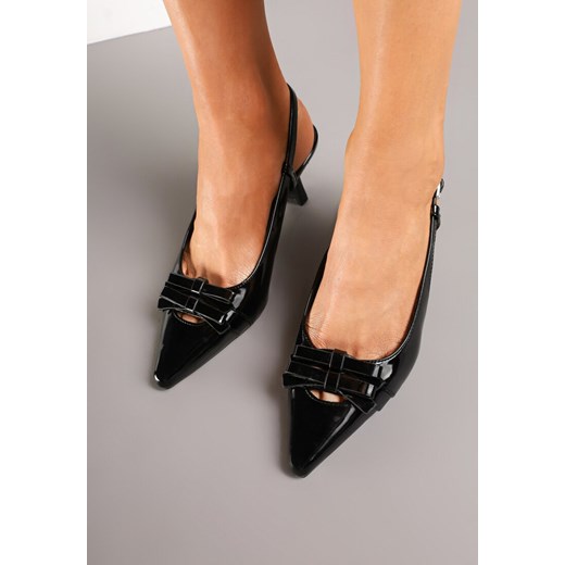 Czółenka Born2be na szpilce letnie bez zapięcia casual 