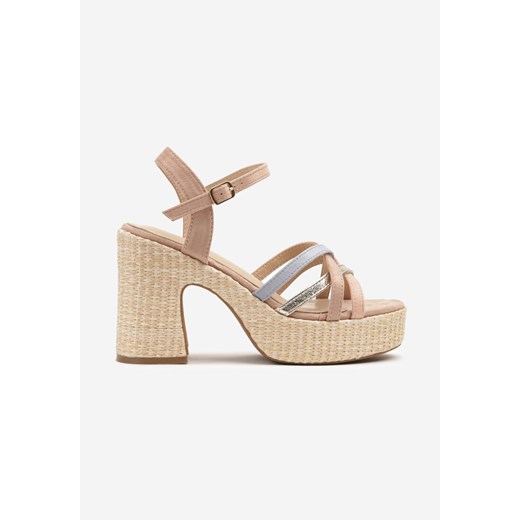 Espadryle damskie Born2be na platformie na lato