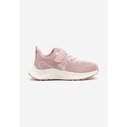 Różowe Buty Sportowe Sneakersy Ozdobione Naszywką Fonarea ze sklepu born2be.pl w kategorii Buty sportowe dziecięce - zdjęcie 178412025
