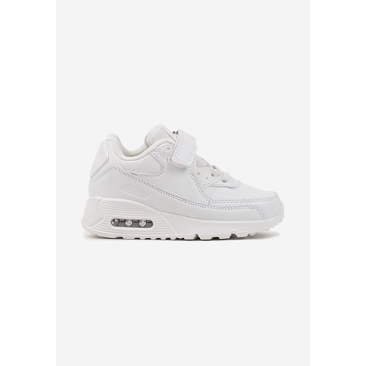 Białe Buty Sportowe Sneakersy z Transparentną Wstawką Zalivea ze sklepu born2be.pl w kategorii Buty sportowe dziecięce - zdjęcie 178416068