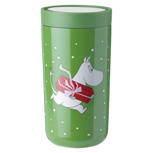 Stelton Kubek termiczny &quot;To Go Click&quot; w kolorze zielonym - 200 ml ze sklepu Limango Polska w kategorii Kubki termiczne - zdjęcie 178421616
