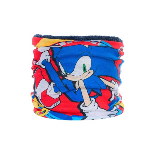 Sonic Szal-koło &quot;Sonic&quot; w kolorze niebiesko-czerwonym ze sklepu Limango Polska w kategorii Szaliki dziecięce - zdjęcie 178422155