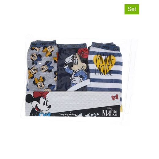 Disney Minnie Mouse Majtki (3 pary) &quot;Minnie&quot; ze wzorem ze sklepu Limango Polska w kategorii Majtki dziecięce - zdjęcie 178422517