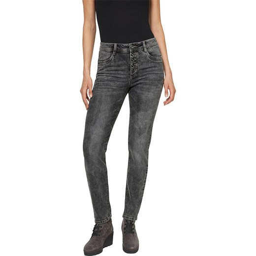 Heine Dżinsy - Slim fit - w kolorze antracytowym ze sklepu Limango Polska w kategorii Jeansy damskie - zdjęcie 178424175