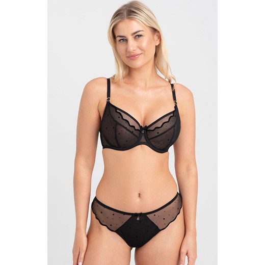 Samanta biustonosz miękki soft czarny Melania A123, Kolor czarny, Rozmiar 65I, Samanta ze sklepu Intymna w kategorii Biustonosze - zdjęcie 178424747