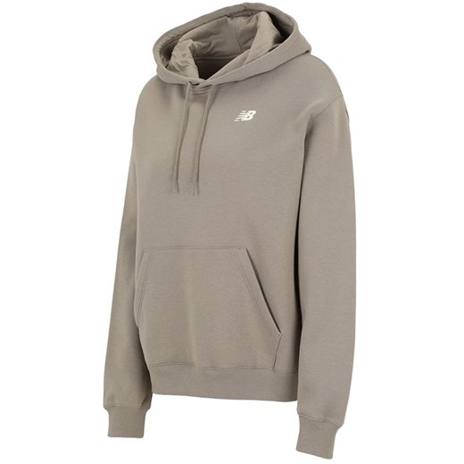 Bluza New Balance WT51947DOK - beżowa ze sklepu streetstyle24.pl w kategorii Bluzy damskie - zdjęcie 178424839