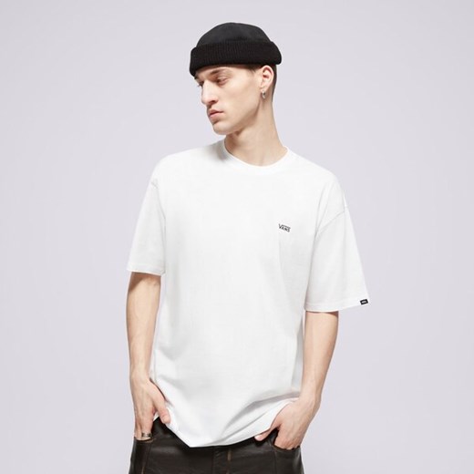 VANS T-SHIRT MN LEFT CHEST LOGO TEE WHITE ze sklepu Sizeer w kategorii T-shirty męskie - zdjęcie 178428988