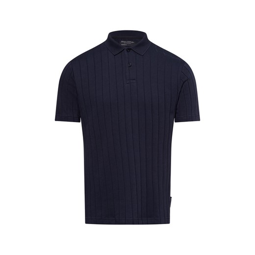 Marc O'Polo Koszulka męska Mężczyźni Bawełna granatowy jednolity ze sklepu vangraaf w kategorii T-shirty męskie - zdjęcie 178429178