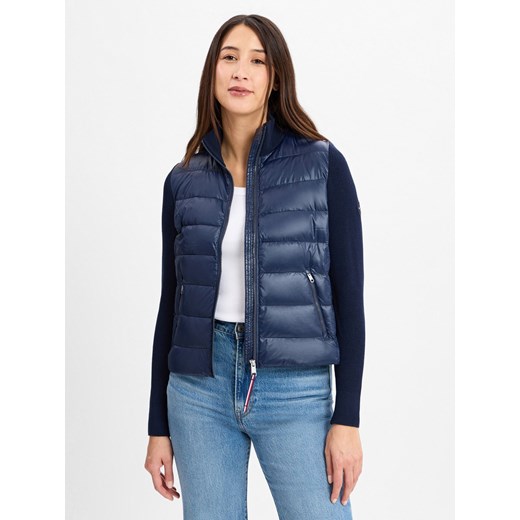 Tommy Hilfiger Damska kurtka puchowa Kobiety granatowy jednolity ze sklepu vangraaf w kategorii Kurtki damskie - zdjęcie 178429226