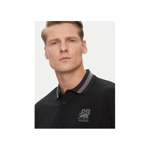 Czarny t-shirt męski Hugo Boss 