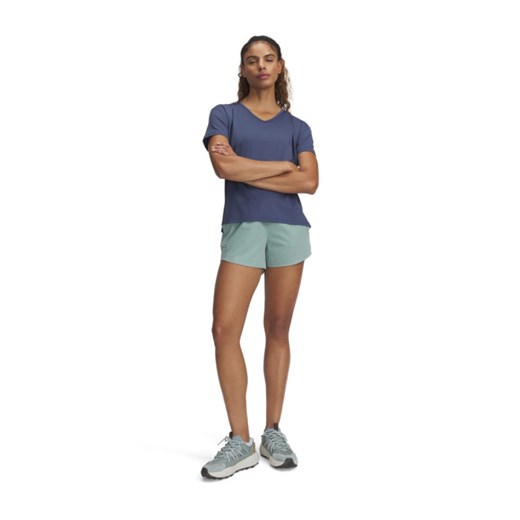 Damskie spodenki treningowe Under Armour UA Vanish 3in Short - zielone ze sklepu Sportstylestory.com w kategorii Szorty - zdjęcie 178430338