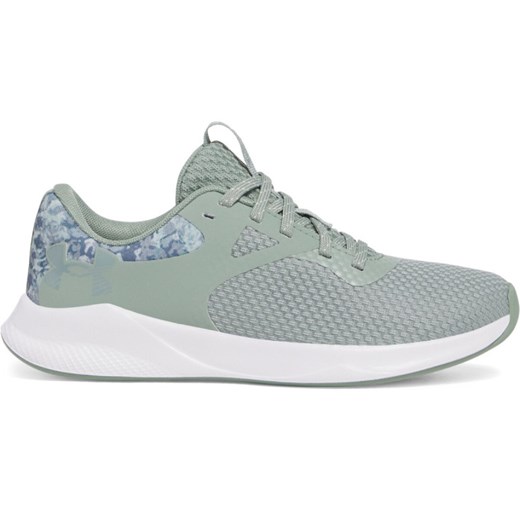 Damskie buty treningowe Under Armour UA W Charged Aurora 2+ - zielone ze sklepu Sportstylestory.com w kategorii Buty sportowe damskie - zdjęcie 178430355
