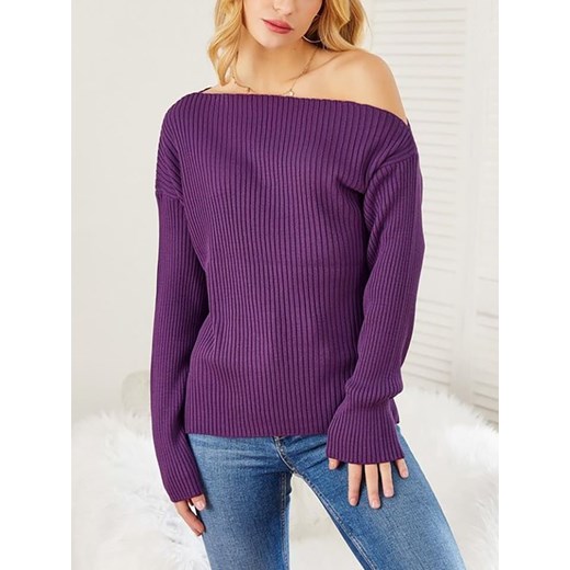 LA Angels Sweter w kolorze fioletowym ze sklepu Limango Polska w kategorii Swetry damskie - zdjęcie 178430396