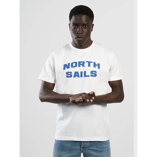 North Sails Koszulka w kolorze białym ze sklepu Limango Polska w kategorii T-shirty męskie - zdjęcie 178430529
