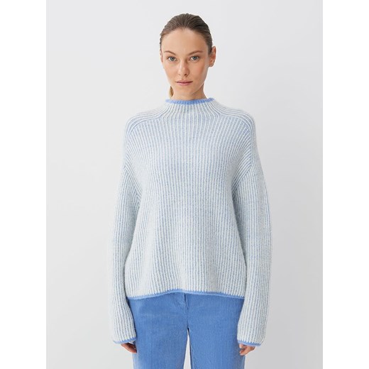 Someday Sweter &quot;Tosia&quot; w kolorze błękitnym ze sklepu Limango Polska w kategorii Swetry damskie - zdjęcie 178431165