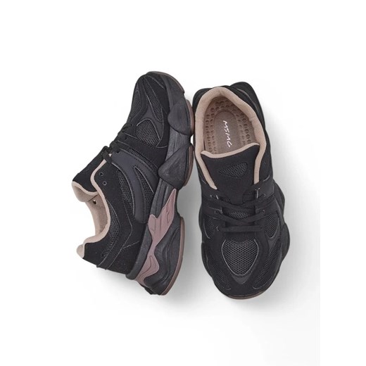 Buty sportowe damskie Royalfashion.pl sneakersy na wiosnę sznurowane