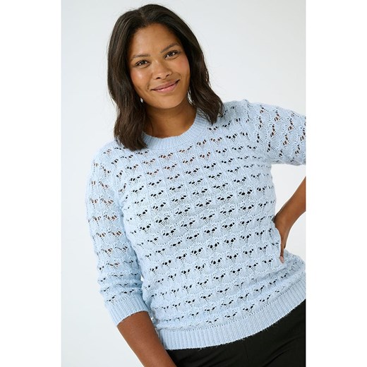 Sweter damski Kaffe z okrągłym dekoltem 