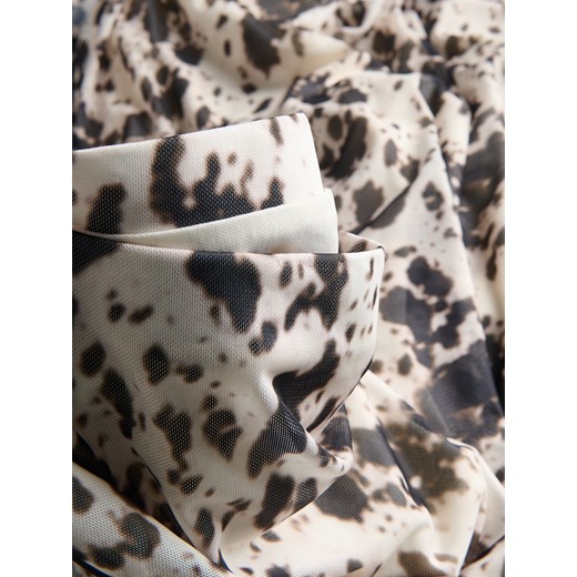 Reserved - Wzorzysta spódnica midi - wielobarwny Reserved XL Reserved