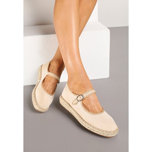 Espadryle damskie Born2be z klamrą