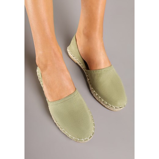 Espadryle damskie Born2be z tkaniny bez zapięcia