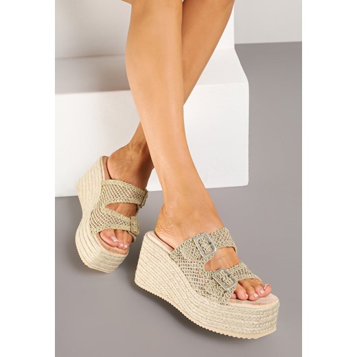 Espadryle damskie Born2be casualowe na platformie