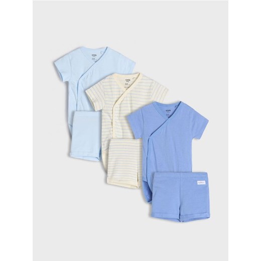 Sinsay - Komplet dzianinowy 3 pack - kremowy ze sklepu Sinsay w kategorii Odzież dla niemowląt - zdjęcie 178444489