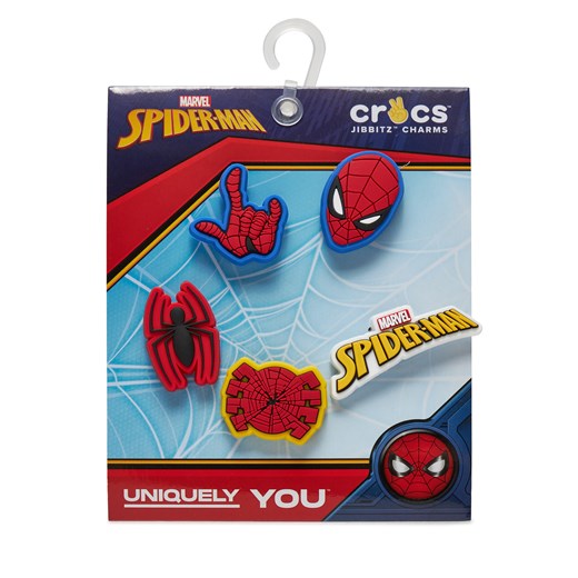 Ozdoba do butów Crocs Jibbitz Spider Man 5 Pck 10010007 Kolorowy Crocs one size eobuwie.pl