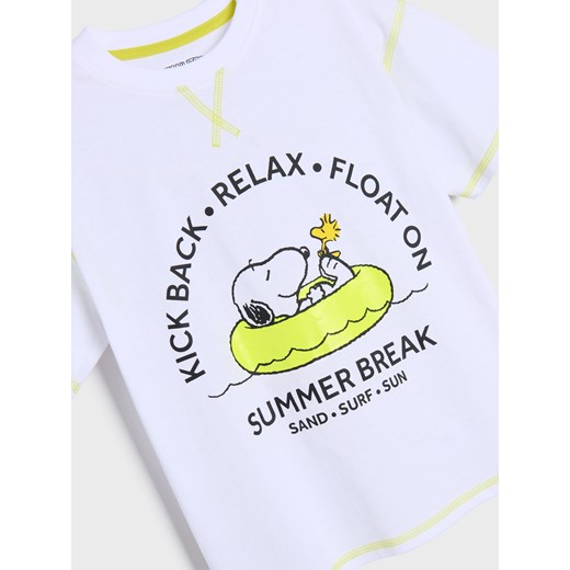 Sinsay - Koszulka Peanuts - biały Sinsay 110 Sinsay