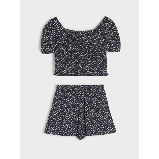 Sinsay - Komplet dzianinowy - czarny Sinsay 146 Sinsay