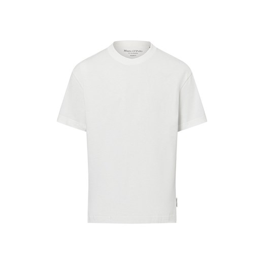 Marc O'Polo Koszulka męska Mężczyźni Bawełna biały jednolity ze sklepu vangraaf w kategorii T-shirty męskie - zdjęcie 178449207