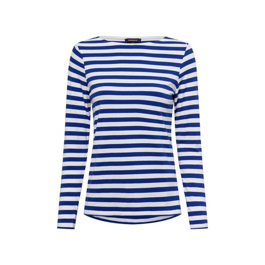 More & More Damska koszulka z długim rękawem Kobiety Bawełna niebieski w paski - id: 752541-0001-00440 - marki More & More - 178449226 More & More Damska koszulka z długim rękawem Kobiety Bawełna niebieski w paski ze sklepu vangraaf w kategorii Bluzki damskie - zdjęcie 178449226