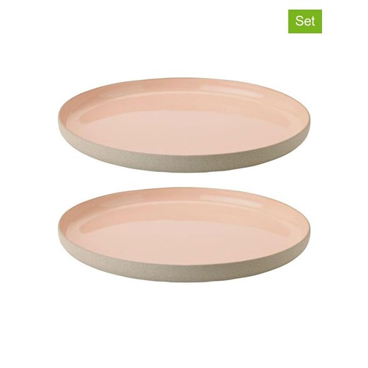 Stelton Talerze obiadowe (2 szt.) &quot;Emma&quot; w kolorze beżowo-jasnoróżowym - Ø 24 cm ze sklepu Limango Polska w kategorii Podkłady do twarzy - zdjęcie 178452065