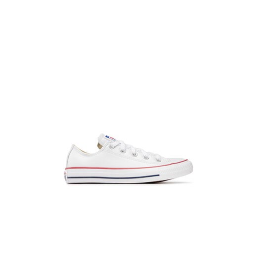 Converse Trampki Chuck Taylor All Star Ox 132173C Biały ze sklepu MODIVO w kategorii Trampki męskie - zdjęcie 178453075