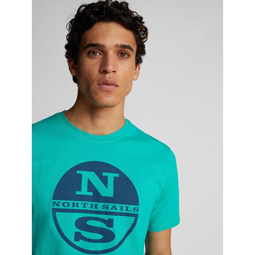 T-shirt męski North Sails niebieski 
