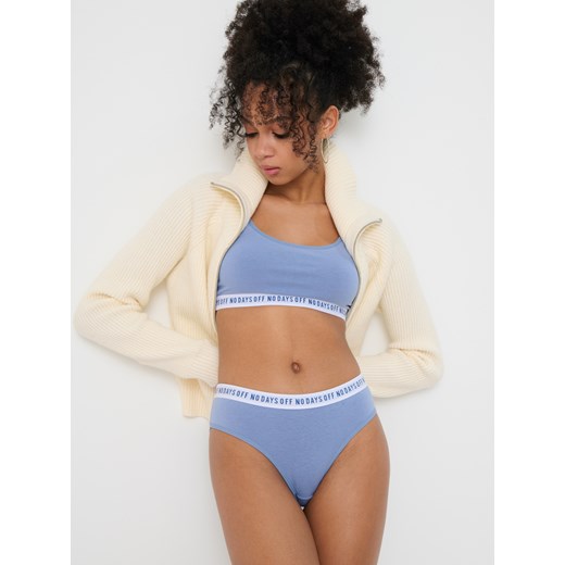 Sinsay - Majtki 2 pack - niebieski Sinsay XL Sinsay