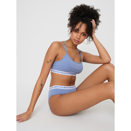 Sinsay - Top biustonoszowy - niebieski Sinsay XL Sinsay