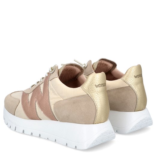Buty sportowe damskie Wonders beżowe na wiosnę