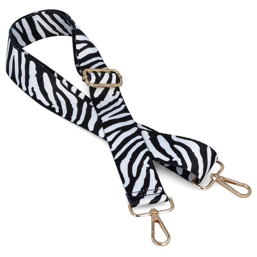 Wymienny pasek do torebki  - TYMOTEO LOVE 06 ZEBRA ze sklepu Tymoteo.pl - sklep obuwniczy w kategorii Paski damskie - zdjęcie 178474327