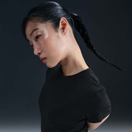 Nike bluzka damska z krótkim rękawem z okrągłym dekoltem