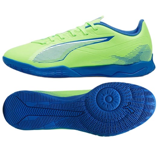 Buty Puma Ultra 5 Play It 107907-03 zielone ze sklepu ButyModne.pl w kategorii Buty sportowe męskie - zdjęcie 178475378