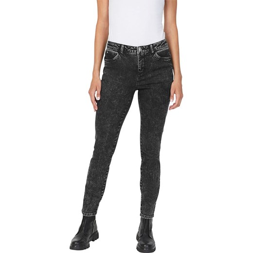 Heine Dżinsy push-up - Slim fit - w kolorze antracytowym ze sklepu Limango Polska w kategorii Jeansy damskie - zdjęcie 178477285