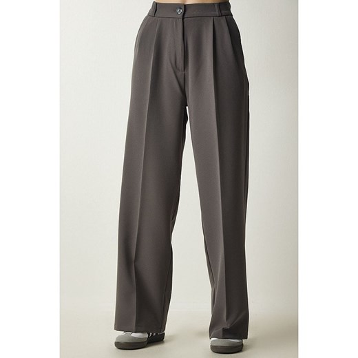 Happiness Istanbul Spodnie w kolorze antracytowym Happiness Istanbul 40 okazyjna cena Limango Polska